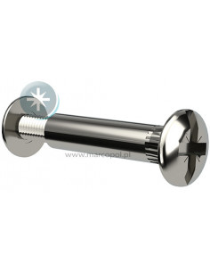 FURNITURE CONNECTOR M6X31-40MM NICKEL KM1525