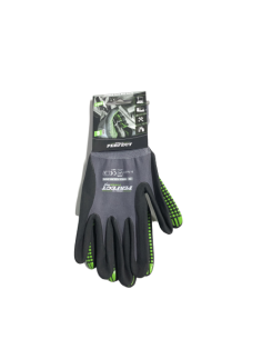 RĘKAWICE NYLONOWE S-NITRILE FLEX PVC DOTS "9" S-76319